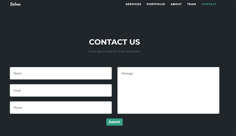 Belona - Free Kentico Theme - Part 3