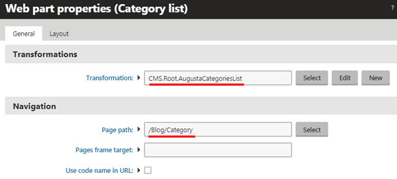 Display Kentico Subsite Category Count