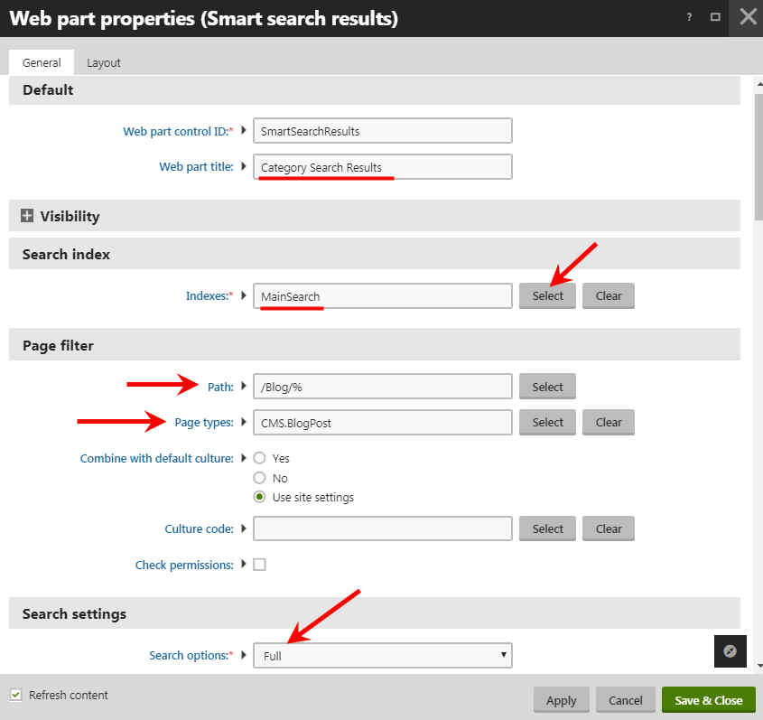 Display Kentico Subsite Category Count